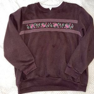 Brown crewneck